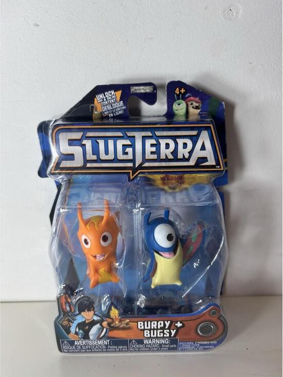 Jakks Pacific Other - Slugterra Mini Figure 2-Pack BURPY & BUGSY with Code for Exclusive Game items
